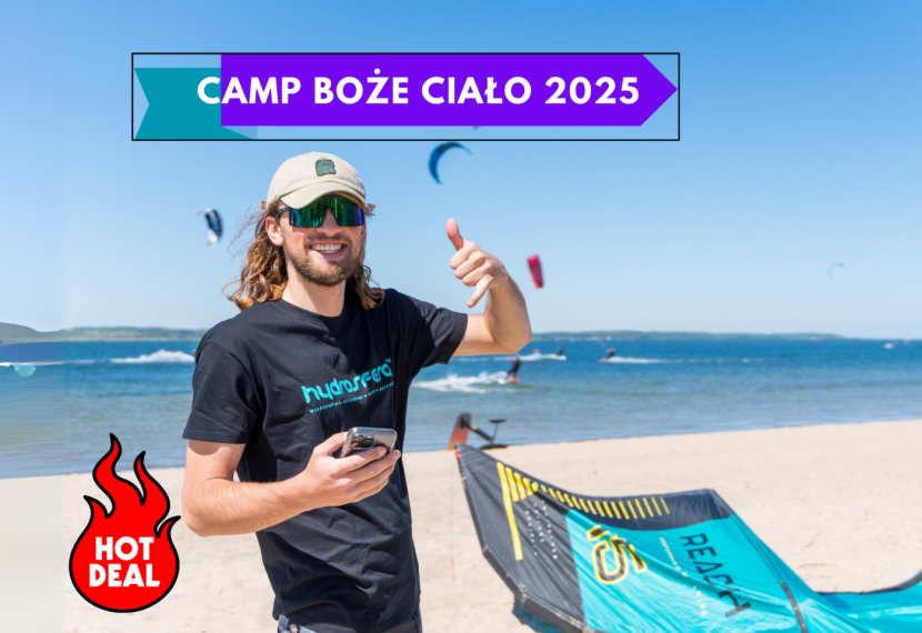 Kitesurfingowy CAMP Boże Ciało 2025 w Chałupach z MALAYKA: Czerwcowy weekend z MALAYKA! 18-22.06.2025, 1400 PLN!